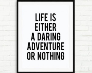 Life Inspirational Quote Print Moti vational Quote Poster Black and ...