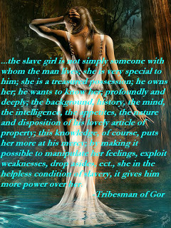 Quote from Tribesmen of Gor
