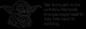 Yoda Vinyl Window Sticker - 