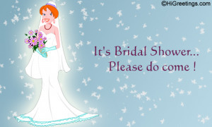 Bridal Shower Sayings...