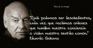 Eduardo Galeano calou-se