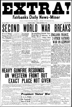 Britain and France Declare War on Germany
