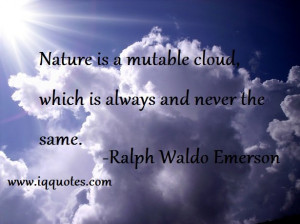 Cloud Quotes and Sayings