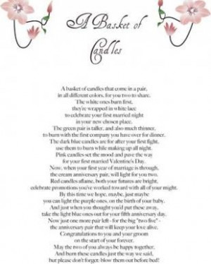 Wedding Poetry Bridal Shower Love Poems And Quotes