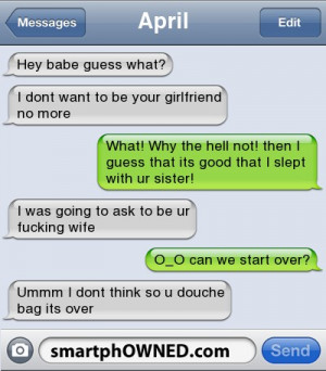 Smartphowned Evening Text