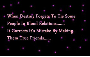 When destiny forgets to tie some people in blood relations, it ...