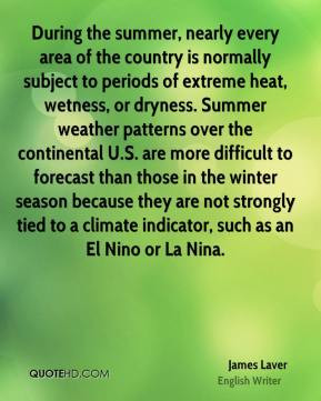 the summer, nearly every area of the country is normally subject ...