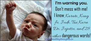 Don’t mess with me!