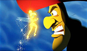 walt disney screencaps tinker bell captain hook walt disney characters