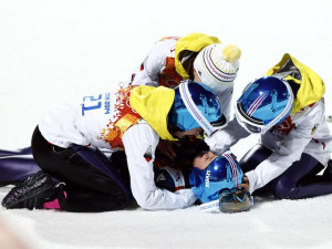 15. Carina Vogt (Germany), gold in ski jump: Vogt was excitedly ...