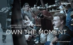 Leaders don't cave under pressure. They answer to it.