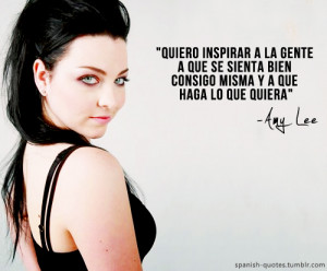 Evanescence Amy Lee Quotes
