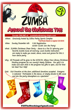Zumba Fundraiser flyer Image