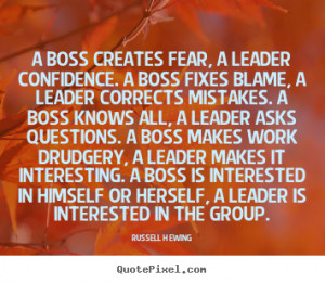 Good Boss Quotes for Leaders