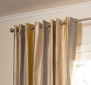 Curtain Rods for Grommet Drapes