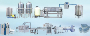 complete automatic drinking water bottling plant mineral water