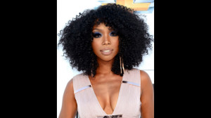 black celebrities real hair