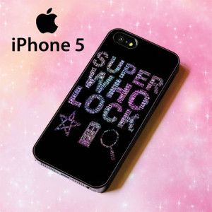 ER1208 Super who lock movie quotes Iphone 5 Case