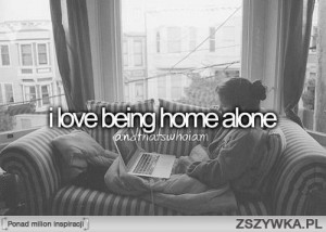 Zobacz zdjęcie being home alone. w pełnej rozdzielczości