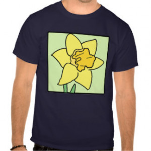 Cartoon Clip Art Daffodil...