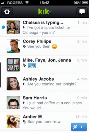 Celebrity Kik Usernames