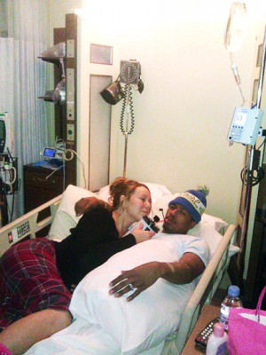 Last year it was me attached to the machines (after having dembabies ...