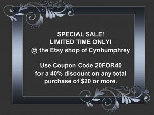 Cynhumphrey Is Holding An Awesome Sale