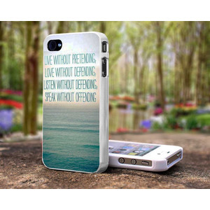 beach quote iPhone 4 4S case , iPhone 5 Case samsung Galaxy S2 case, s ...