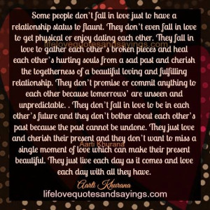 some people don t fall in love just to have a relationship status to ...