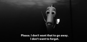 black and white #don't leave #forget #dory #finding nemo