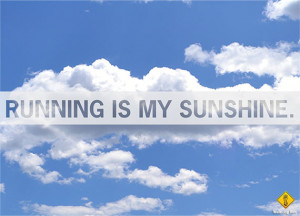 We’re loving this quote from Joan Twine: Running is my sunshine ...