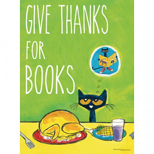 Posters & Decor / Children's / Pete the Cat® Thanksgiving Poster