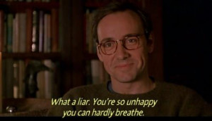 What a liar you're so unhappy you can hardly breathe - The Ref (1994)