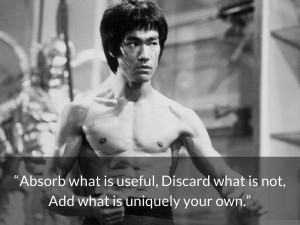 Bruce Lee Quote What Can...