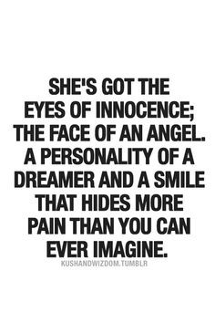 The heart of an Angel; protect her from those demons of the past. More