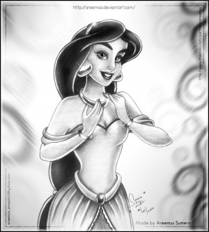 Jasmine From Aladdin by areemus