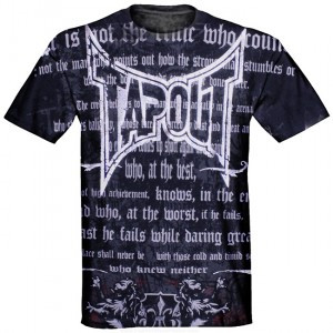tapout shirt with quotes