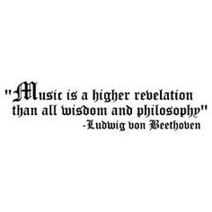 ... quotes | ... wisdom and philosophy - Ludwig Von Beethoven Quote Wall