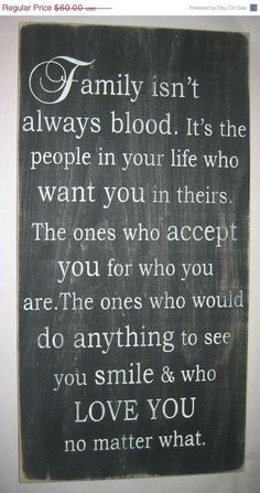 cute quotes about family isnt always blood | images of family isn t ...