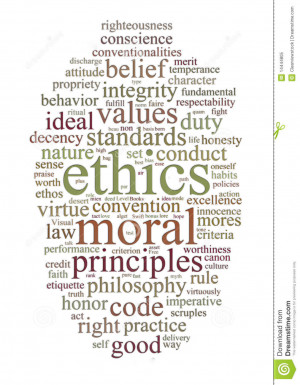 More similar stock images of ` Ethics and principles word cloud `