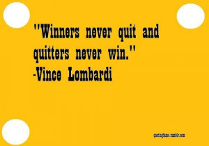 Vince Lombardi Quote...