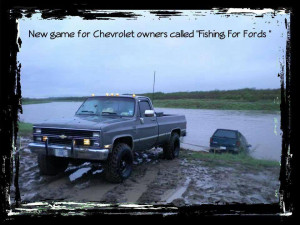 Chevy Fishing Truck Meme