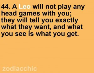 Leo girl - very true
