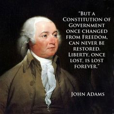 John Adams - conclusion quote More