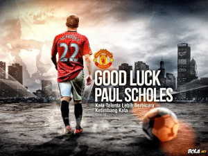 Good Luck Paul Scholes