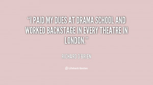 Drama School Quotes