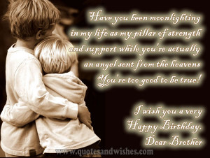 Happy Birthday Quotes for Older Brother
