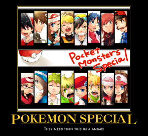 ... the pokemon manga pokemon adventures or special talk about shippings