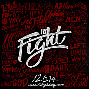 ... posters to help promote your youth group’s I’ll Fight Day 2014