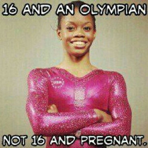 16 and an Olympian. Not 16 and Pregnant.